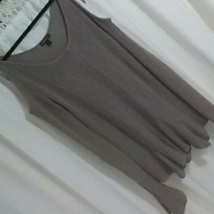 Express cold shoulder sweater-med